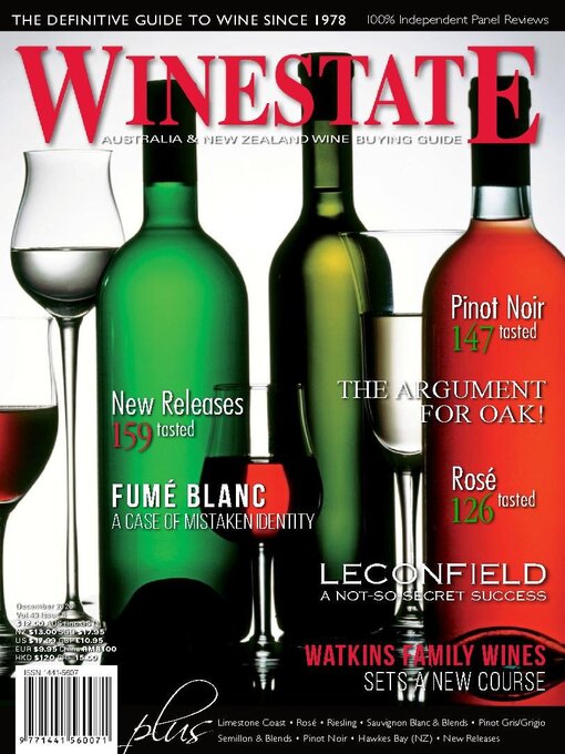 Title details for Winestate Magazine by Winestate Magazine - Available